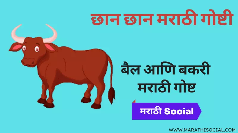 Bail Ani Bakri Story in Marathi