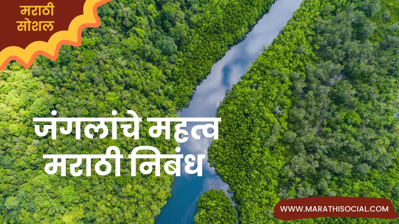 Importance of Forest Essay in Marathi