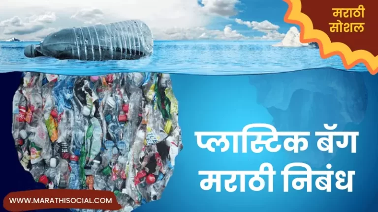 Essay On Plastic Bag in Marathi